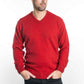 Merino Possum V Neck Jumper - KO841