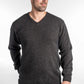 Merino Possum V Neck Jumper - KO841