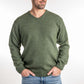 Merino Possum V Neck Jumper - KO841