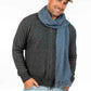 Merino Possum Scarf With Fringe - KO114