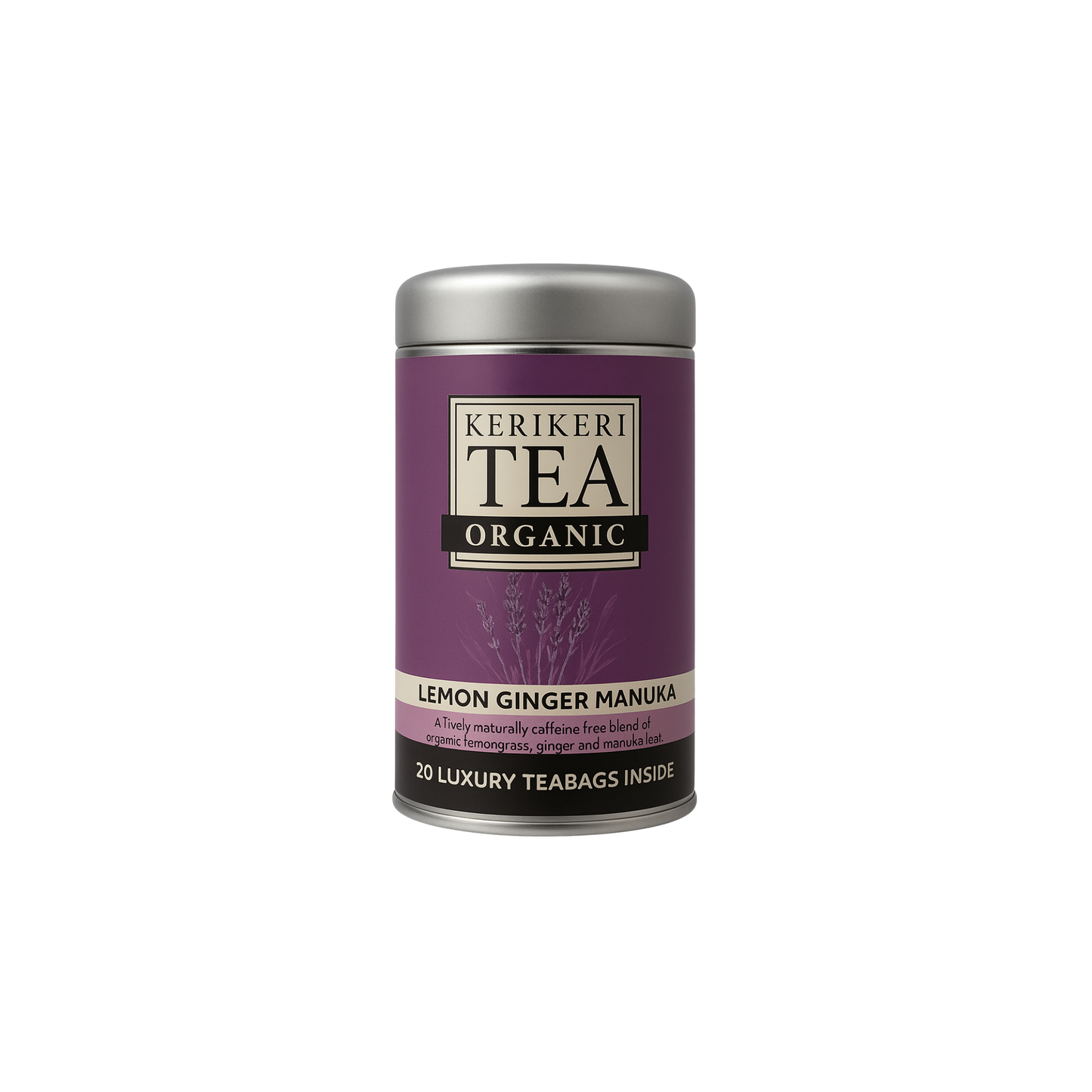 Kerikeri Organic Lemon Ginger Manuka (Teabags X 20)