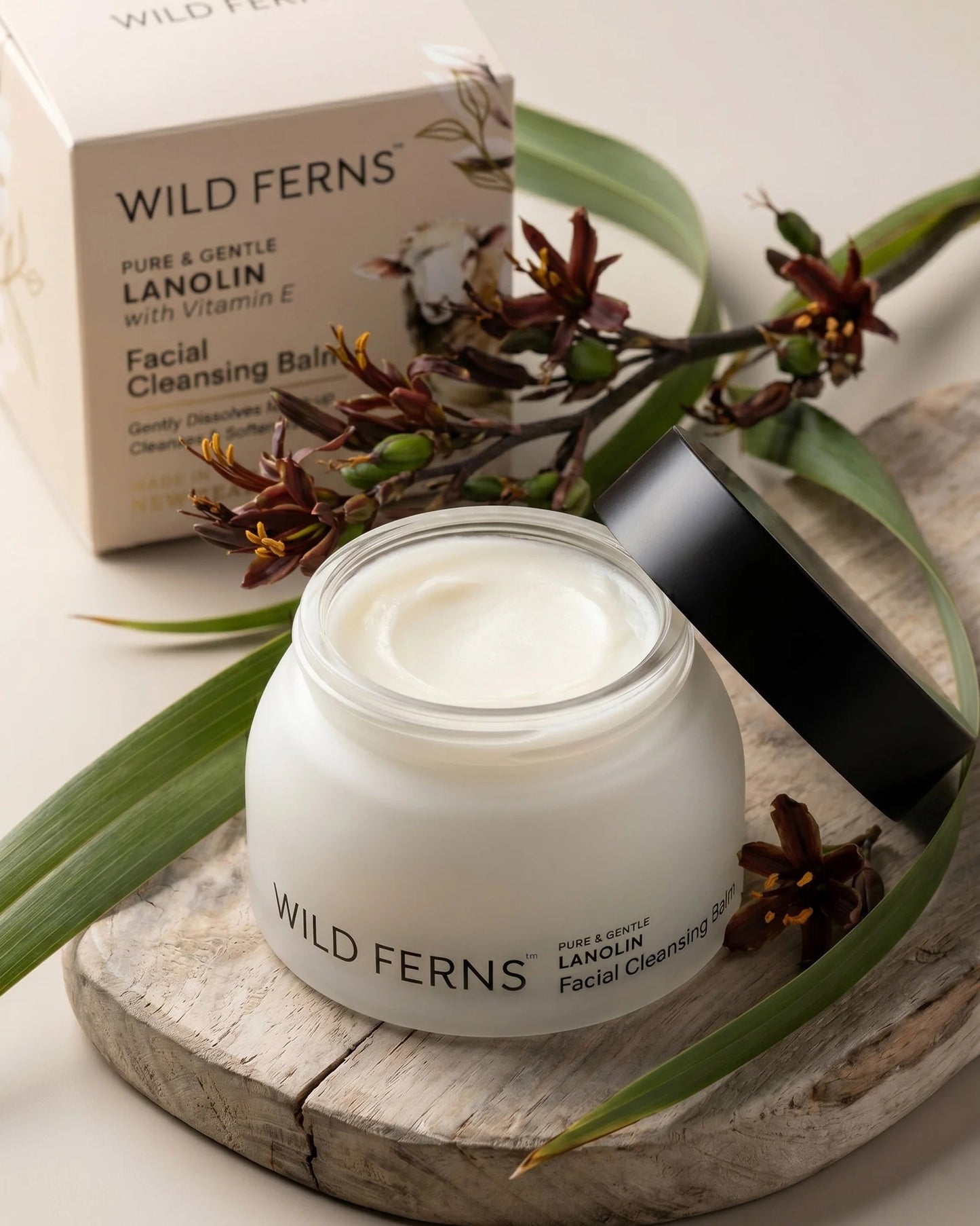 Wild Ferns Lanolin Facial Cleansing Balm 90g