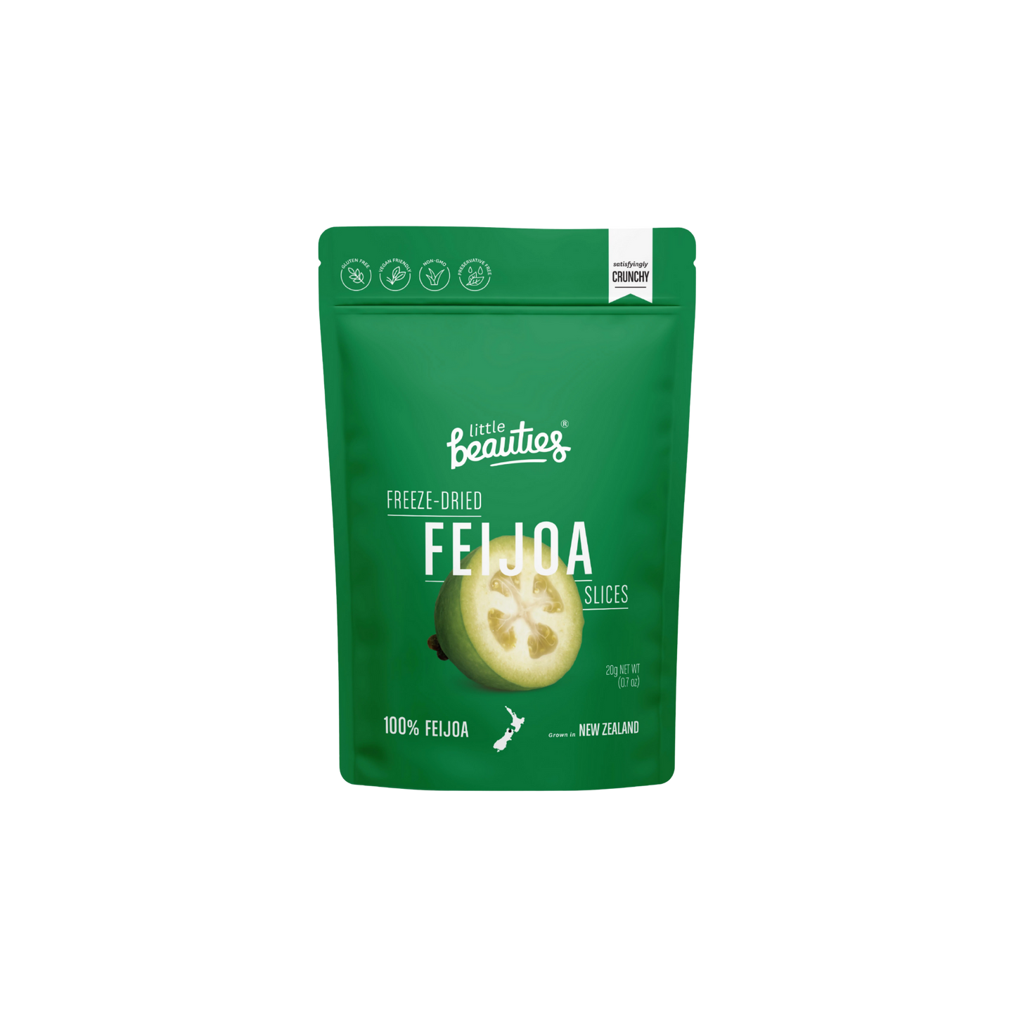 Little Beauties Crunchy Feijoa Slices - 20g