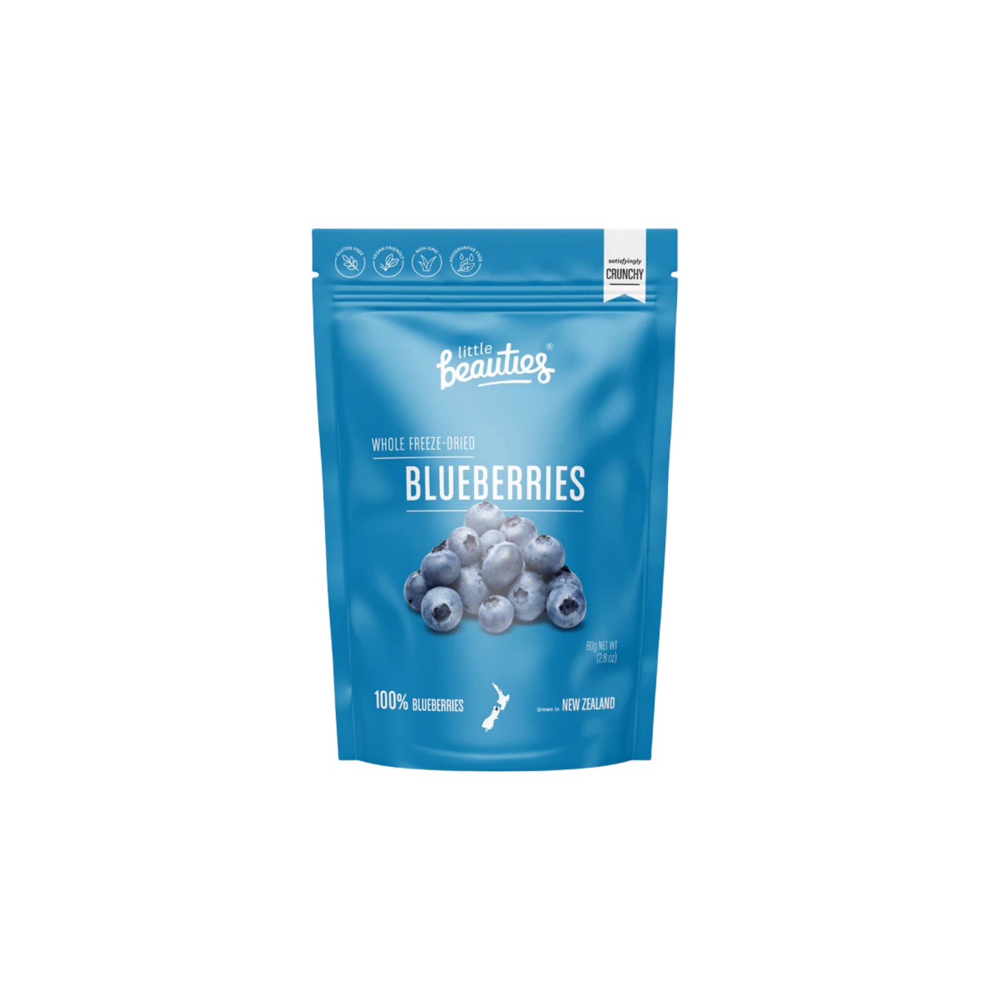 Little Beauties Crunchy Whole Blueberries - 20g