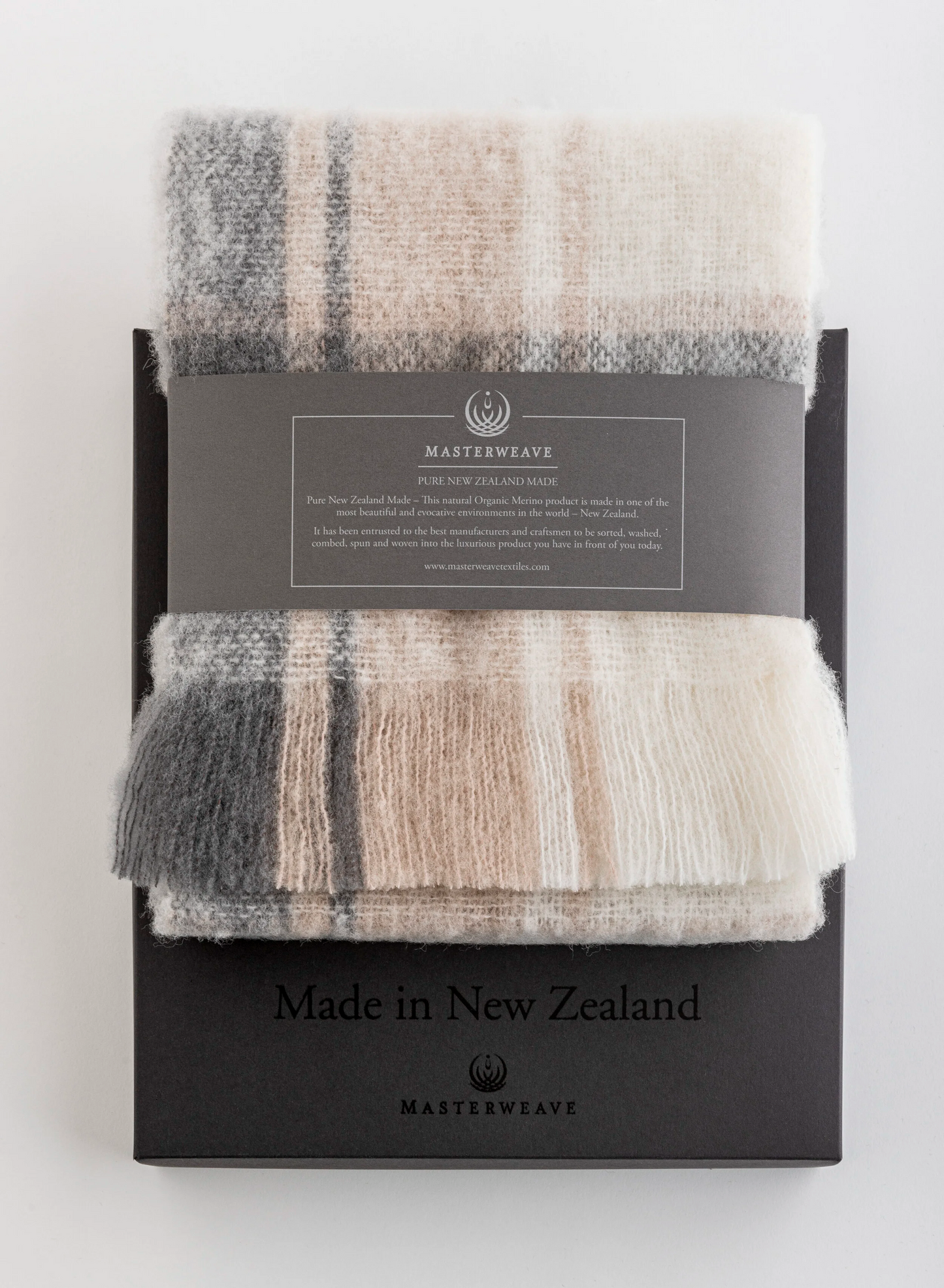 Masterweave Merino Scarf - Plaid