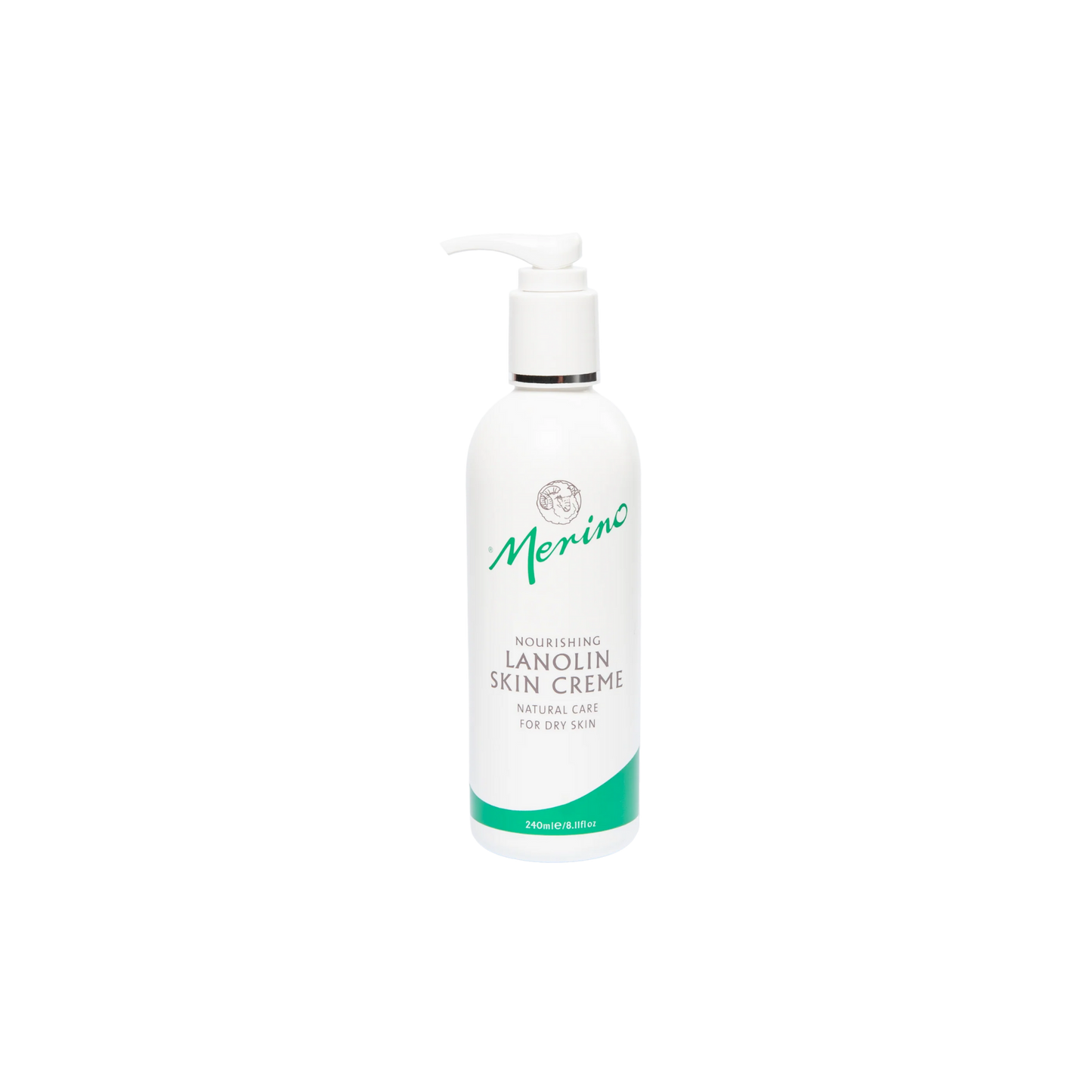 Merino Lanolin Skin Cream Pump 240ml