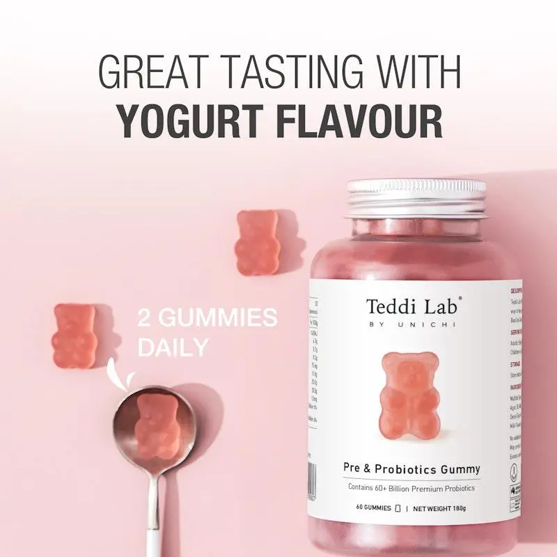 Unichi Pre & Probiotics Gummy 60c (2027.01)