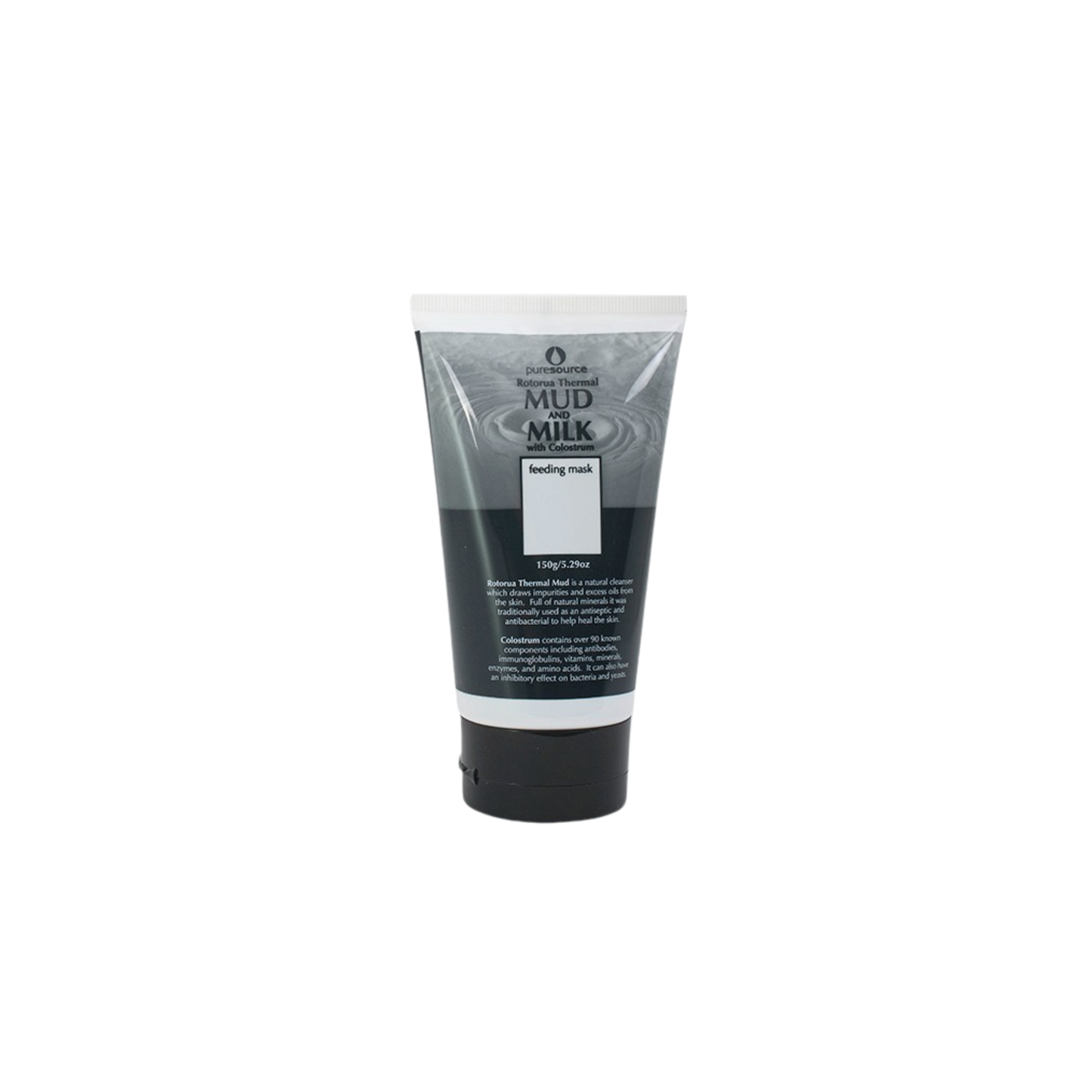 Puresource Rotorua Thermal Mud Mask & Milk with Colostrum – 150g