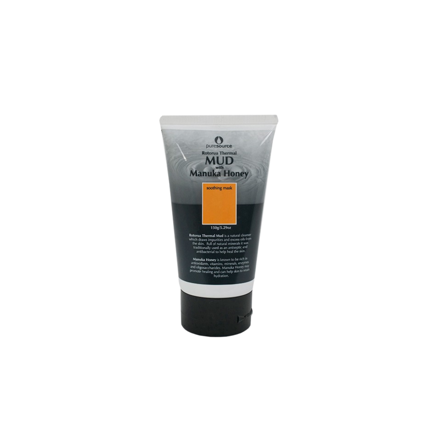 Puresource Rotorua Thermal Mud Mask with Manuka Honey – 150g