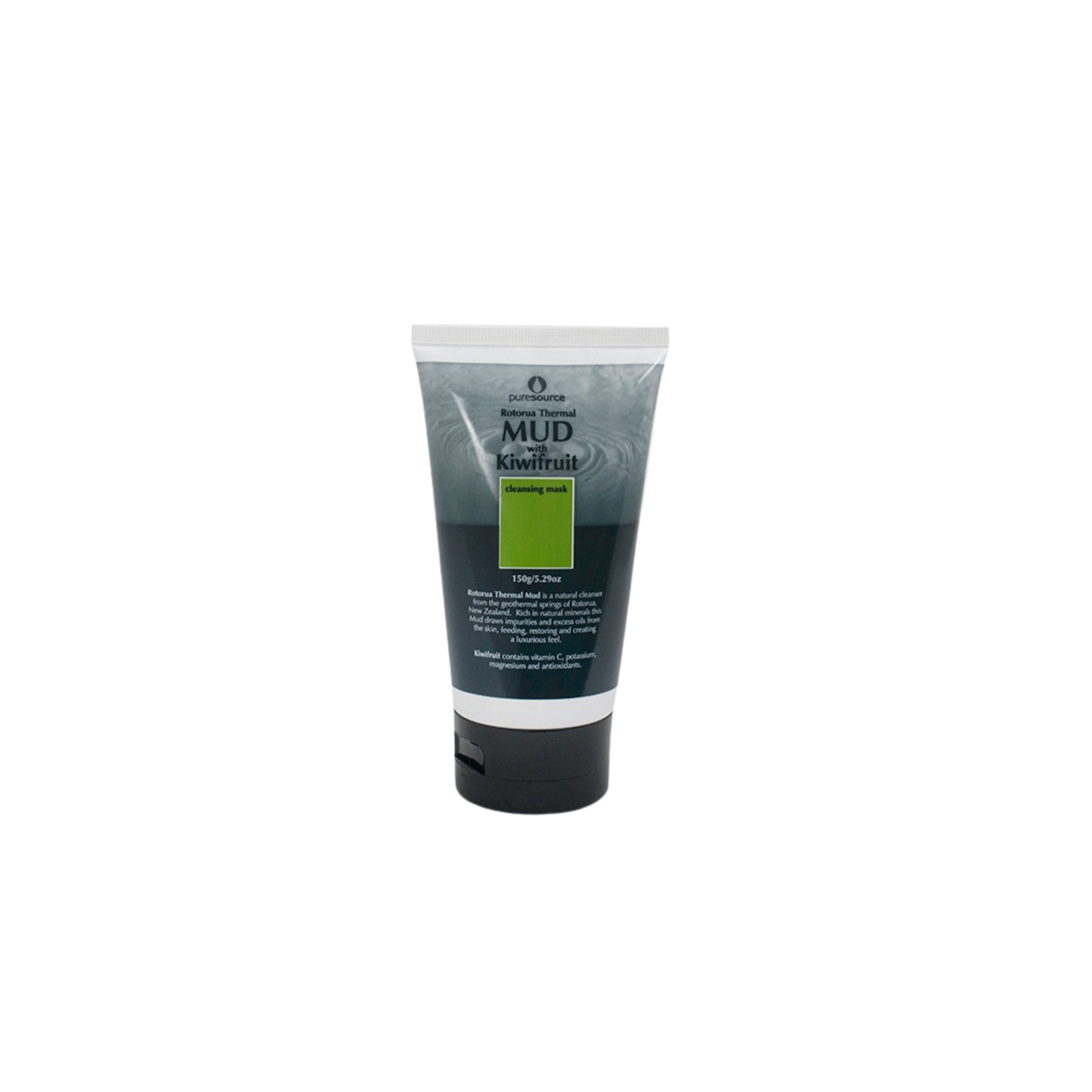 Puresource Rotorua Thermal Mud Mask with Kiwifruit – 150g