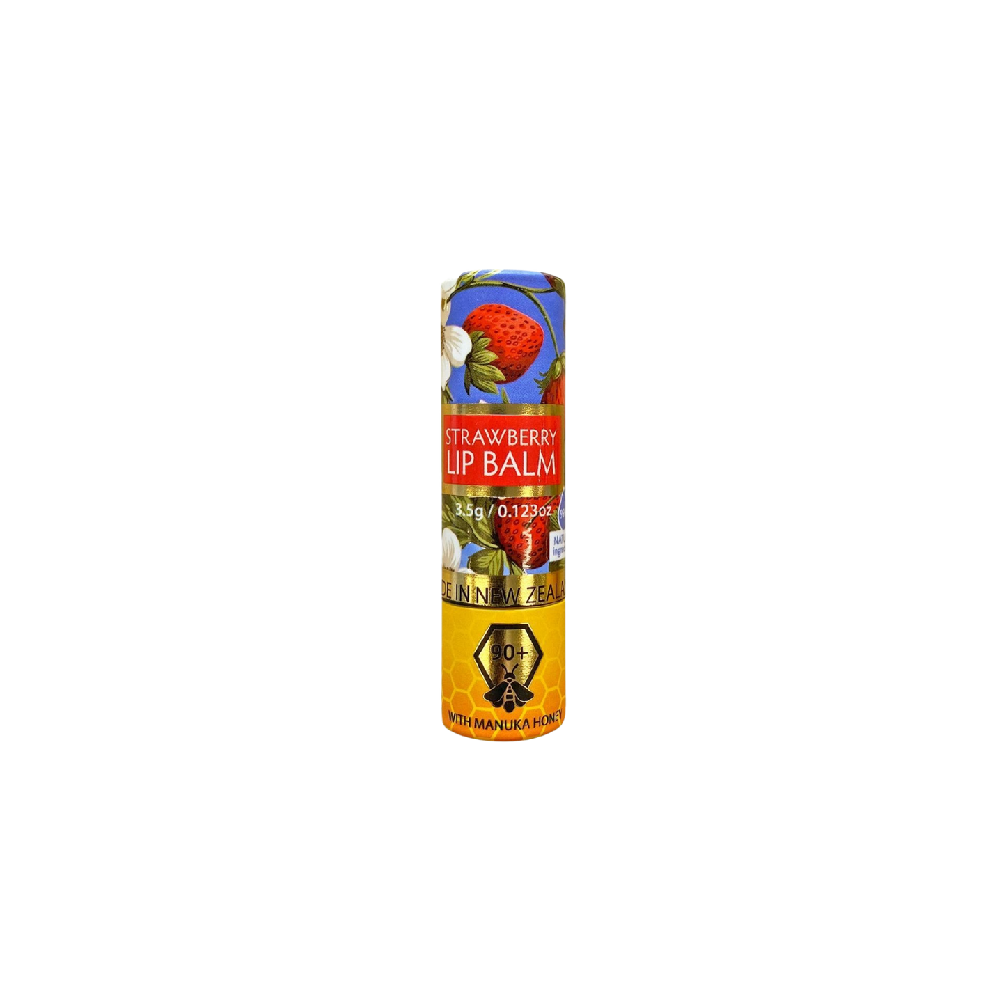 The Natural Land Strawberry Lip Balm with Manuka Honey