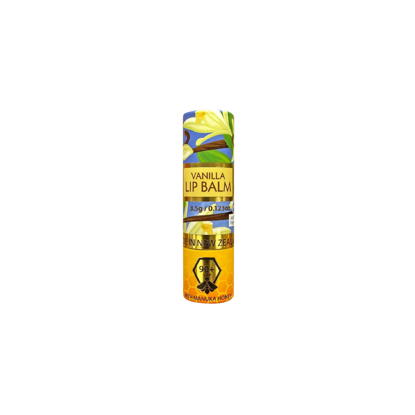The Natural Land Vanilla Lip Balm with Manuka Honey