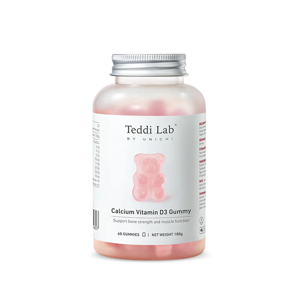 Unichi Calcium Vitamin D3 Gummy 60s (2027.07)