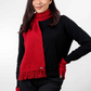 Merino Possum Scarf With Fringe - KO114