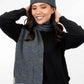 Merino Possum Scarf With Fringe - KO114
