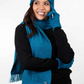 Merino Possum Scarf With Fringe - KO114