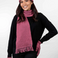 Merino Possum Scarf With Fringe - KO114