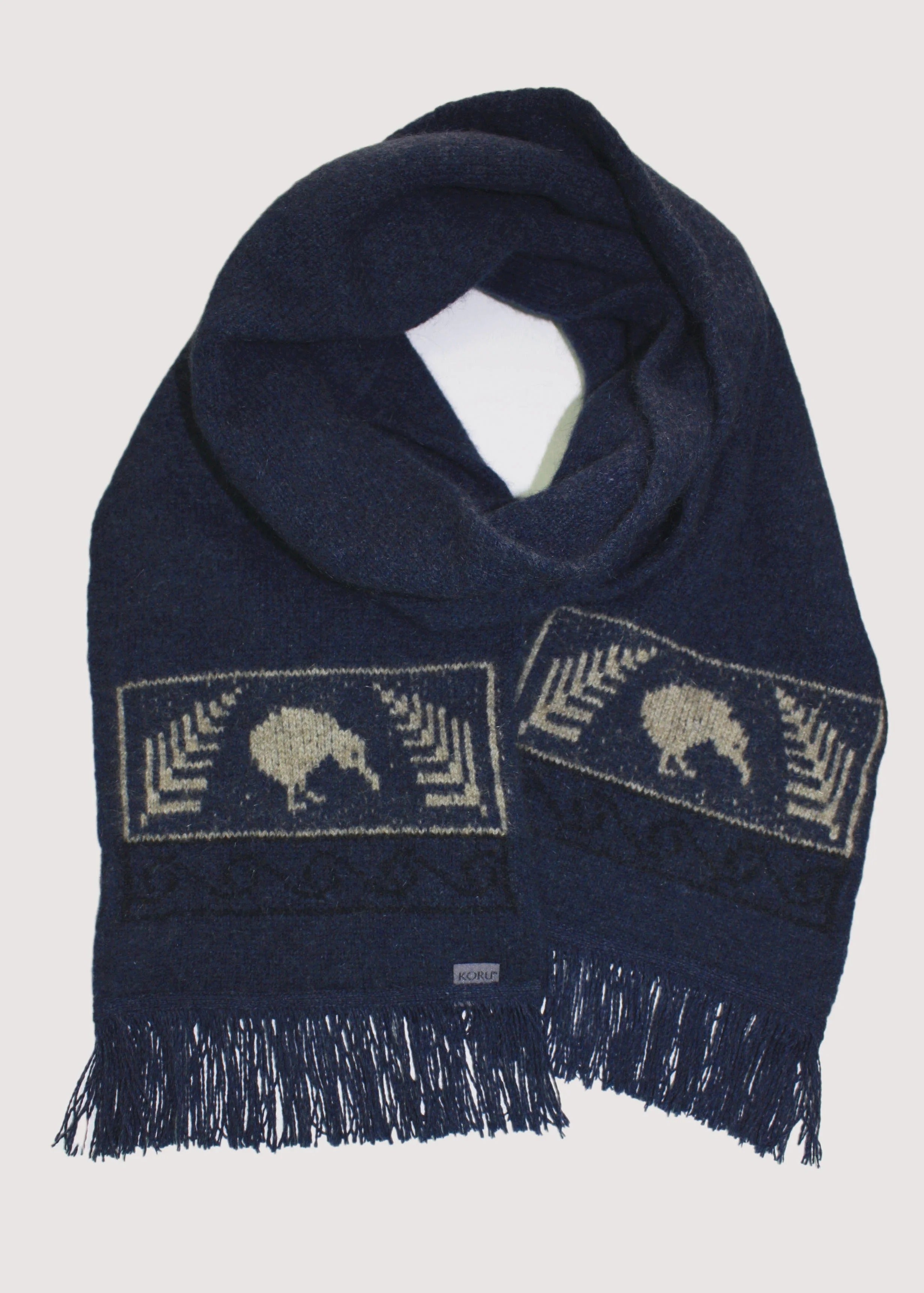 Merino Possum Kiwi Scarf - KO129