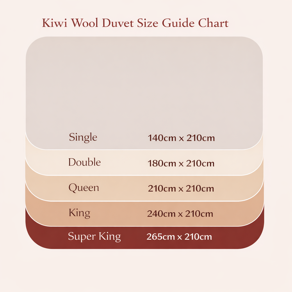 Kiwiwool Wool Duvet (SINGLE 140*210)