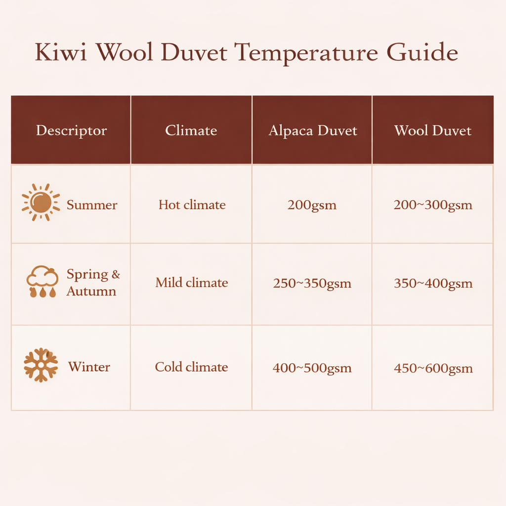 Kiwiwool Wool Duvet (KING 240*210)