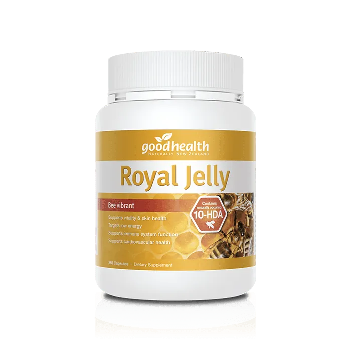 Good Health Royal Jelly 10-HDA 1000mg, 365 Capsules