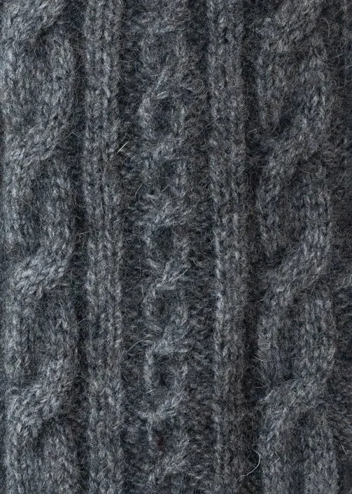 Merino Possum Cable Scarf - KO132