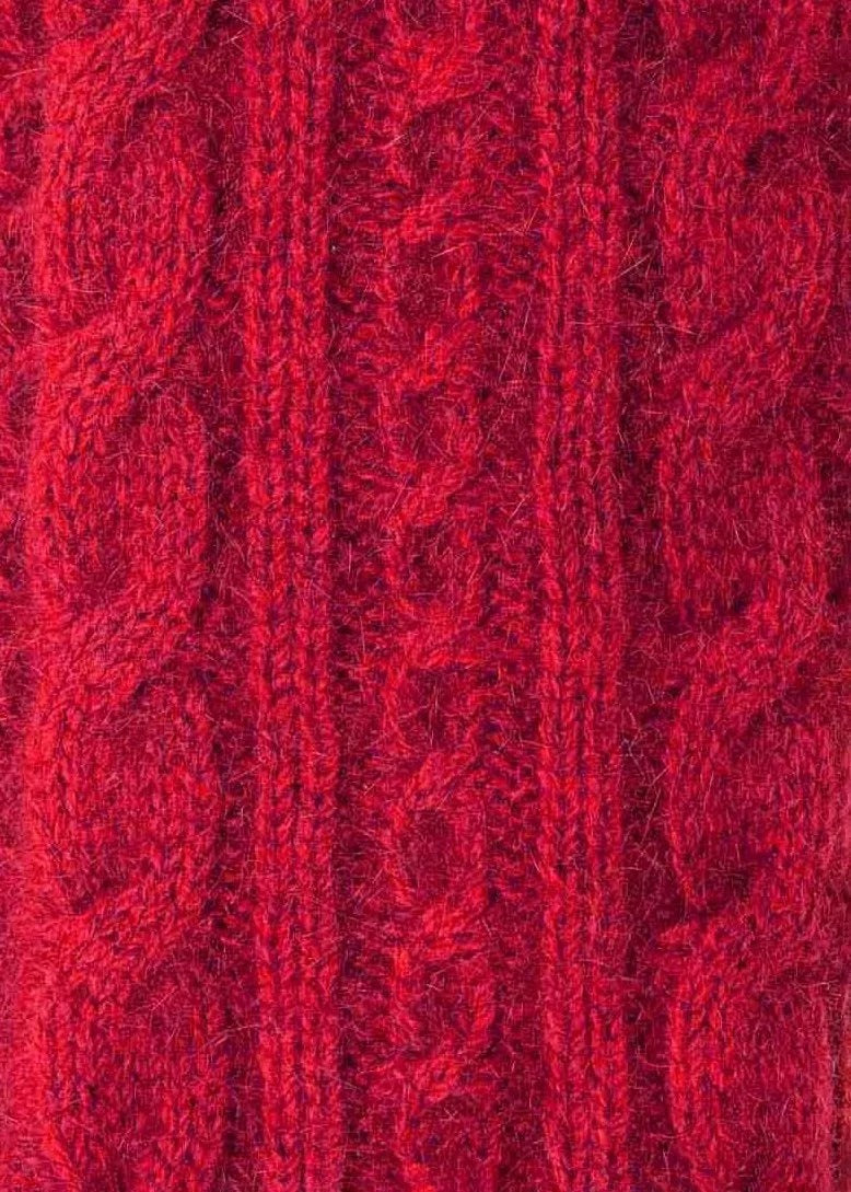 Merino Possum Cable Scarf - KO132