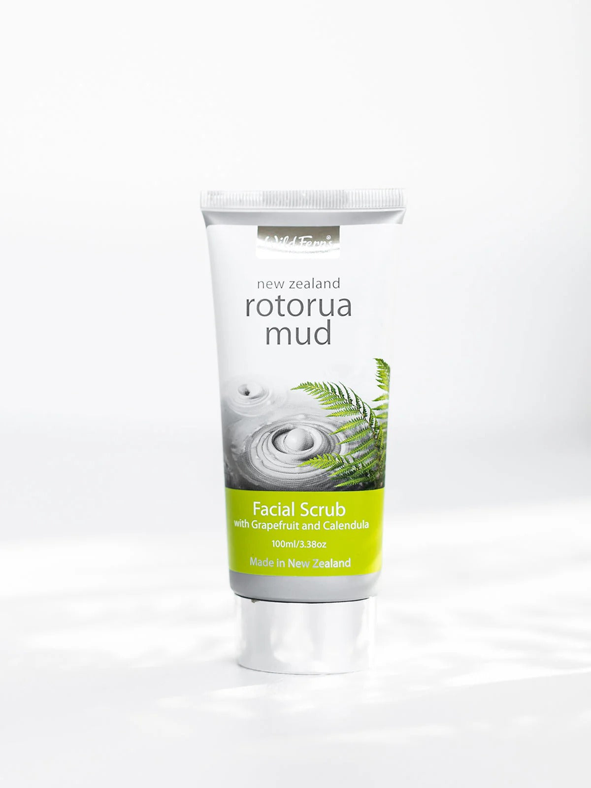 Wild Ferns Rotorua Mud Facial Scrub, 100ml